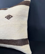 Turkish Hemp Pillow Cushion Natural Beige Brown Cushion Cover 20x20 #30670