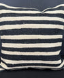 Turkish Hemp Pillow Cushion Natural Beige Black Cushion Cover 20x20 #30627