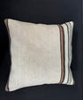 Turkish Hemp Pillow Cushion Natural Beige Brown Cushion Cover 20x20 #30677