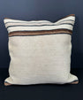 Turkish Hemp Pillow Cushion Natural Beige Brown Cushion Cover 20x20 #30677