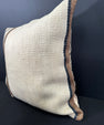 Turkish Hemp Pillow Cushion Natural Beige Brown Cushion Cover 20x20 #30677
