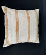 Turkish Hemp Pillow Cushion Natural Beige Brown Cushion Cover 20x20 #30676
