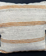 Turkish Hemp Pillow Cushion Natural Beige Brown Cushion Cover 20x20 #30676