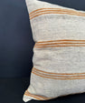 Turkish Hemp Pillow Cushion Natural Beige Brown Cushion Cover 20x20 #30676