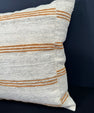 Turkish Hemp Pillow Cushion Natural Beige Brown Cushion Cover 20x20 #30676