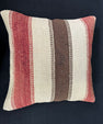 Turkish Hemp Pillow Cushion Natural Beige Red Cushion Cover 20x20 #30643
