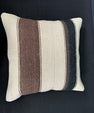 Turkish Hemp Pillow Cushion Natural Beige Brown Cushion Cover 20x20 #30641