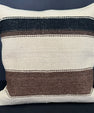 Turkish Hemp Pillow Cushion Natural Beige Brown Cushion Cover 20x20 #30641