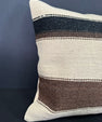 Turkish Hemp Pillow Cushion Natural Beige Brown Cushion Cover 20x20 #30641