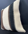 Turkish Hemp Pillow Cushion Natural Beige Brown Cushion Cover 20x20 #30641