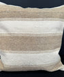Turkish Hemp Pillow Cushion Natural Beige Brown Cushion Cover 20x20 #30646