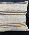 Turkish Hemp Pillow Cushion Natural Beige Brown Cushion Cover 20x20 #30644