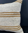 Turkish Hemp Pillow Cushion Natural Beige Brown Cushion Cover 20x20 #30537