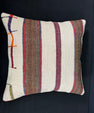 Turkish Hemp Pillow Cushion Natural Beige Brown Cushion Cover 20x20 #30658
