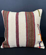 Turkish Hemp Pillow Cushion Natural Beige Brown Cushion Cover 20x20 #30658