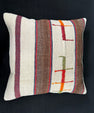 Turkish Hemp Pillow Cushion Natural Beige Brown Cushion Cover 20x20 #30649