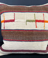 Turkish Hemp Pillow Cushion Natural Beige Brown Cushion Cover 20x20 #30649