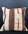 Turkish Hemp Pillow Cushion Natural Beige Brown Cushion Cover 20x20 #30649