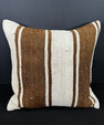 Turkish Hemp Pillow Cushion Natural Beige Brown Cushion Cover 20x20 #30668