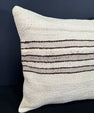 Turkish Hemp Pillow Cushion Natural Beige Brown Cushion Cover 20x20 #30655