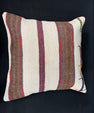 Turkish Hemp Pillow Cushion Natural Beige Brown Cushion Cover 20x20 #30658