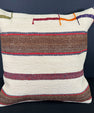 Turkish Hemp Pillow Cushion Natural Beige Brown Cushion Cover 20x20 #30658
