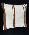 Turkish Hemp Pillow Cushion Natural Beige Brown Cushion Cover 20x20 #30527