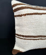 Turkish Hemp Pillow Cushion Natural Beige Brown Cushion Cover 20x20 #30527