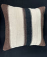 Turkish Hemp Pillow Cushion Natural Beige Brown Cushion Cover 20x20 #30528