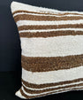 Turkish Hemp Pillow Cushion Natural Beige Brown Cushion Cover 20x20 #30529