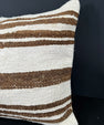 Turkish Hemp Pillow Cushion Natural Beige Brown Cushion Cover 20x20 #30529
