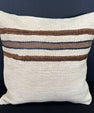 Turkish Hemp Pillow Cushion Natural Beige Brown Cushion Cover 20x20 #30618