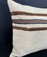 Turkish Hemp Pillow Cushion Natural Beige Brown Cushion Cover 20x20 #30618