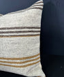 Turkish Hemp Pillow Cushion Natural Beige Brown Cushion Cover 20x20 #30599