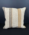 Turkish Hemp Pillow Cushion Natural Beige Brown Cushion Cover 20x20 #30599