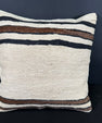 Turkish Hemp Pillow Cushion Natural Beige Brown Cushion Cover 20x20 #30669