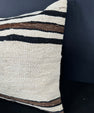 Turkish Hemp Pillow Cushion Natural Beige Brown Cushion Cover 20x20 #30669