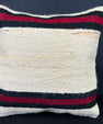 Turkish Hemp Pillow Cushion Natural Beige Black Cushion Cover 20x20 #30654