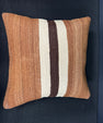 Turkish Hemp Pillow Cushion Natural Beige Brown Cushion Cover 20x20 #30653