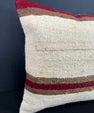 Turkish Hemp Pillow Cushion Natural Beige Brown Cushion Cover 20x20 #30652