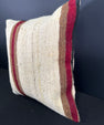 Turkish Hemp Pillow Cushion Natural Beige Brown Cushion Cover 20x20 #30652