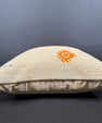 Turkish Hemp Pillow Cushion Natural Beige Red Cushion Cover 20x20 #30684