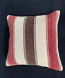 Turkish Hemp Pillow Cushion Natural Beige Red Cushion Cover 20x20 #30600