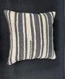 Turkish Hemp Pillow Cushion Natural Beige Black Cushion Cover 20x20 #30593