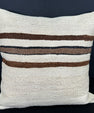 Turkish Hemp Pillow Cushion Natural Beige Brown Cushion Cover 20x20 #30681