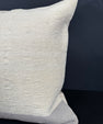 Turkish Hemp Pillow Cushion Natural Beige Light Gray Cushion Cover 20x20 #18183