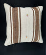 Turkish Hemp Pillow Cushion Natural Beige Brown Cushion Cover 20x20 #18167