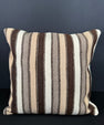 Turkish Hemp Pillow Cushion Natural Beige Brown Cushion Cover 20x20 #18187