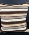 Turkish Hemp Pillow Cushion Natural Beige Brown Cushion Cover 20x20 #18178