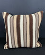 Turkish Hemp Pillow Cushion Natural Beige Brown Cushion Cover 20x20 #18178